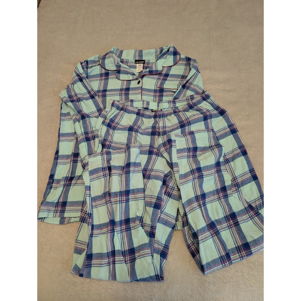 Joe Boxer flannel pajamas Womens Large 100 percent Cotton